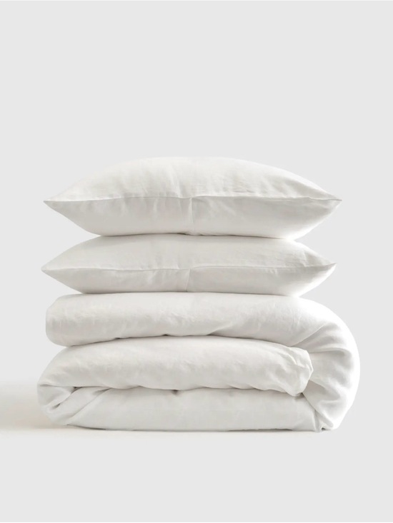 Quince Other - European Linen Duvet Set - Full/Queen - Retail $194